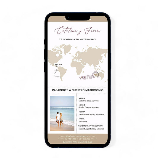 Invitación Digital Plus (Cód.D027)
