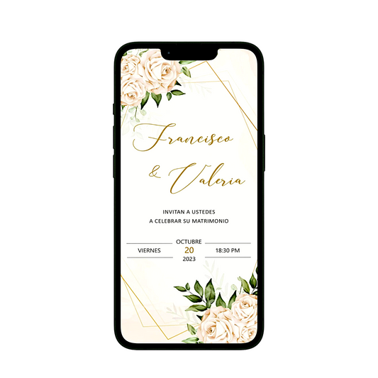 Invitación Digital Plus (Cód.D201)