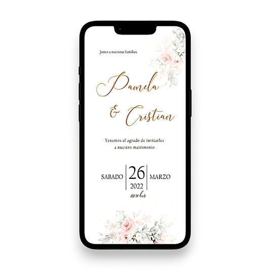 Invitación Digital Plus (cód. D200)