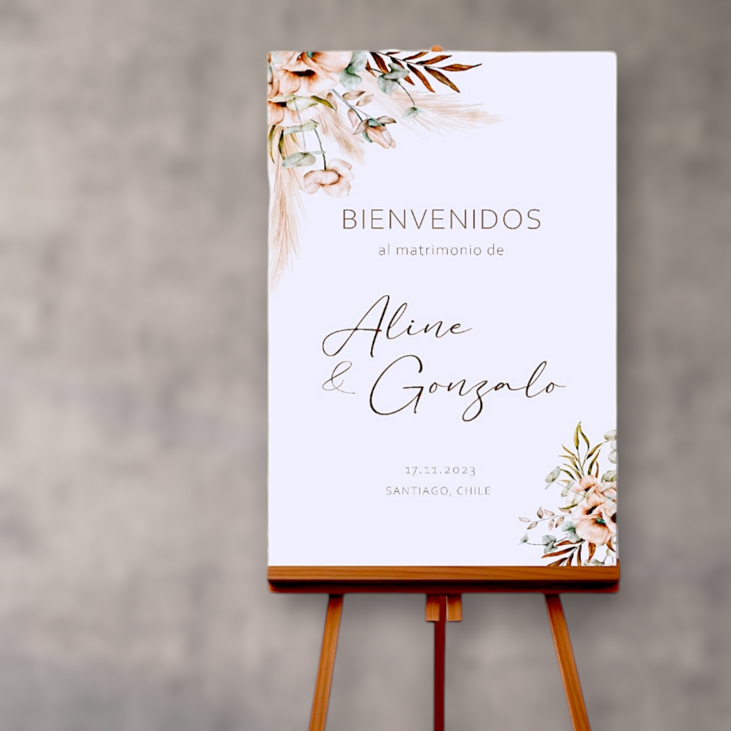 Letrero de Bienvenida cód.LB004