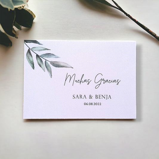 Tarjeta de agradecimiento cód. T-006