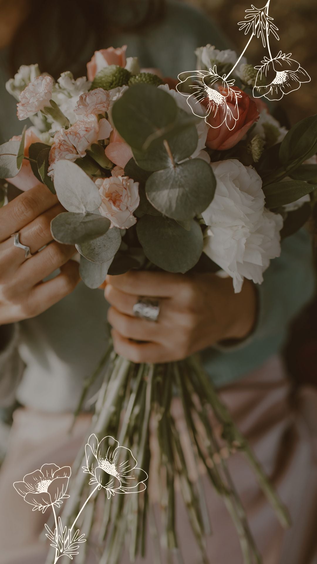 Tu Historia Recordatorio Flores Beige.jpg__PID:b656ba50-1585-4928-b3a4-d0895bedaf8e