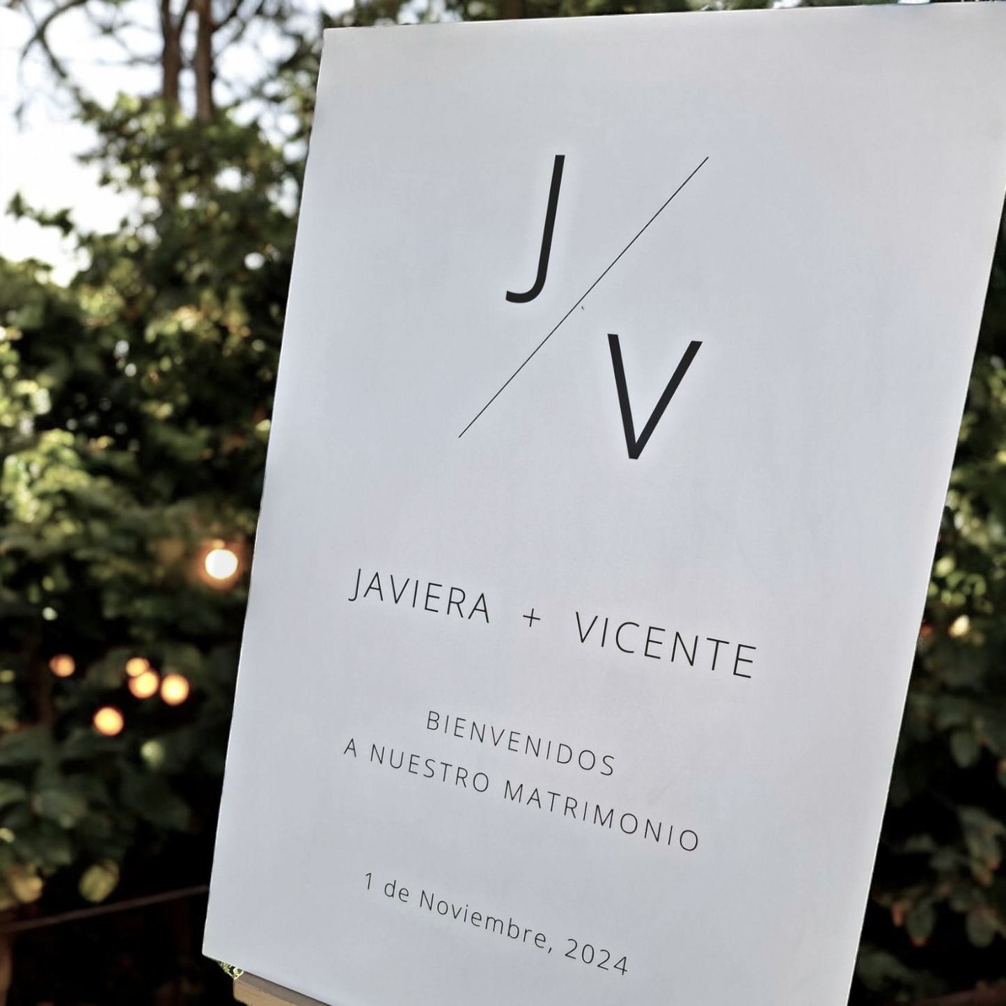 Letrero de Bienvenida (cód.LB08)