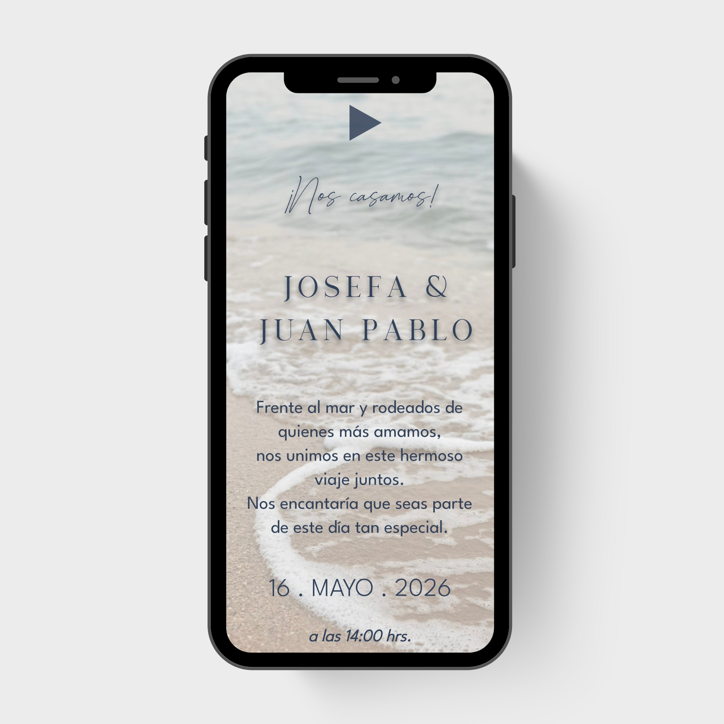 Invitación Digital Website cód. W-301