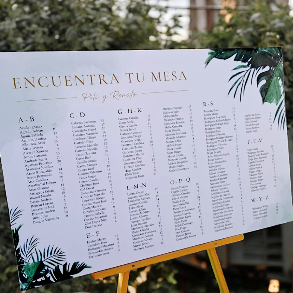 Pack 1:  INVITACIONES + PAPELERÍA DE MESA