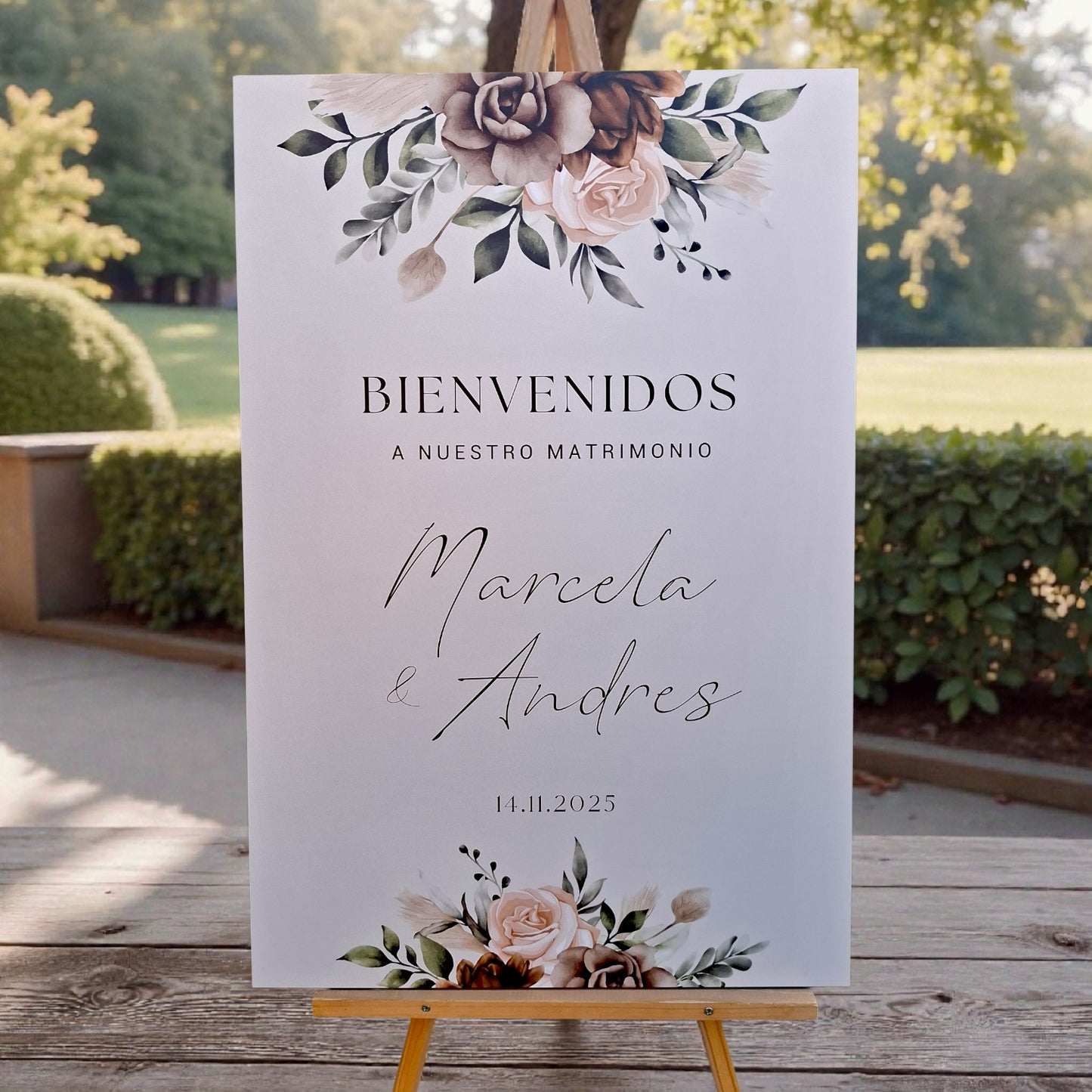 Letrero de Bienvenida (cód.LB014)