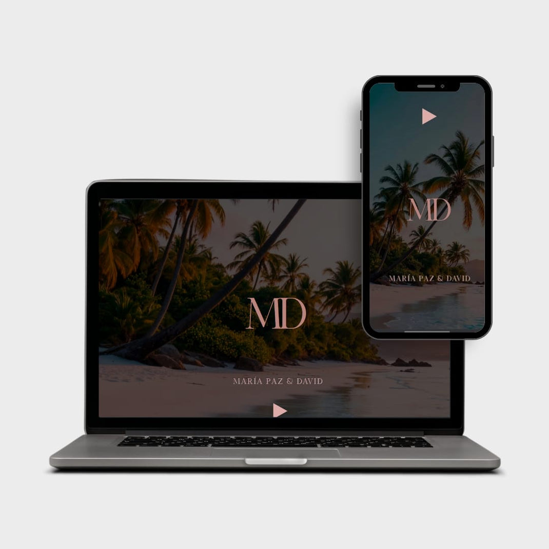 Invitación digital Website – Innova Designs