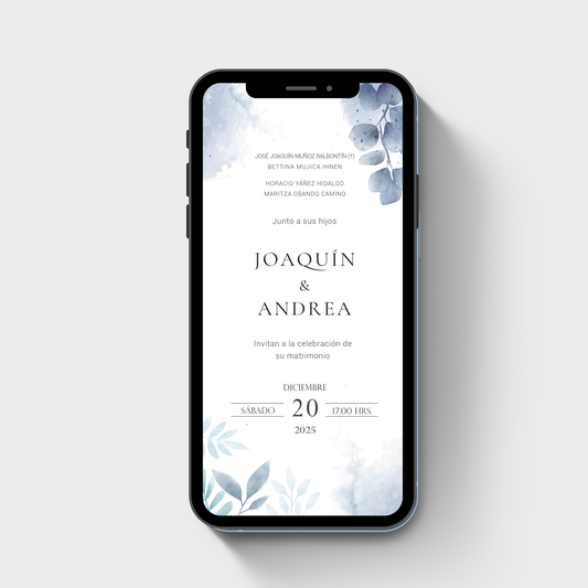 Invitación Digital Plus DY120