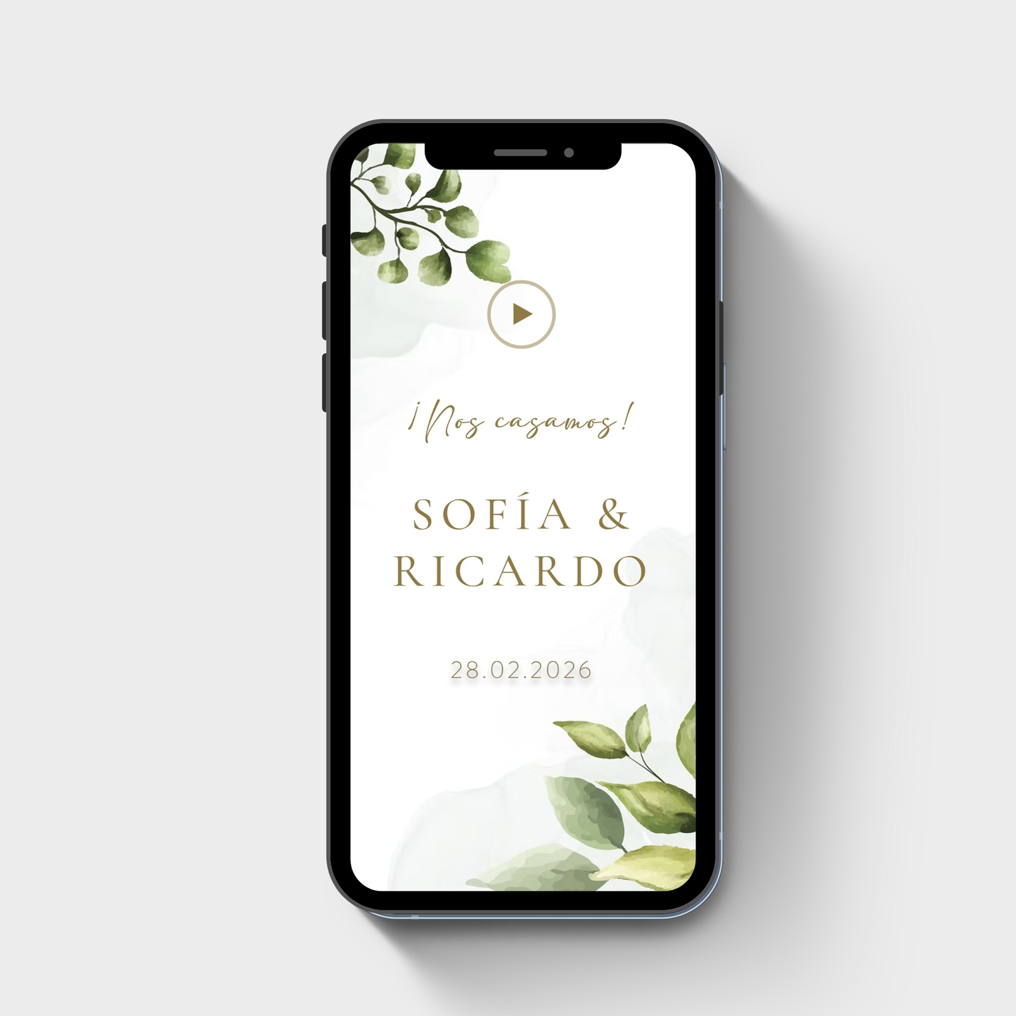 Invitación Digital Website cód. W-106