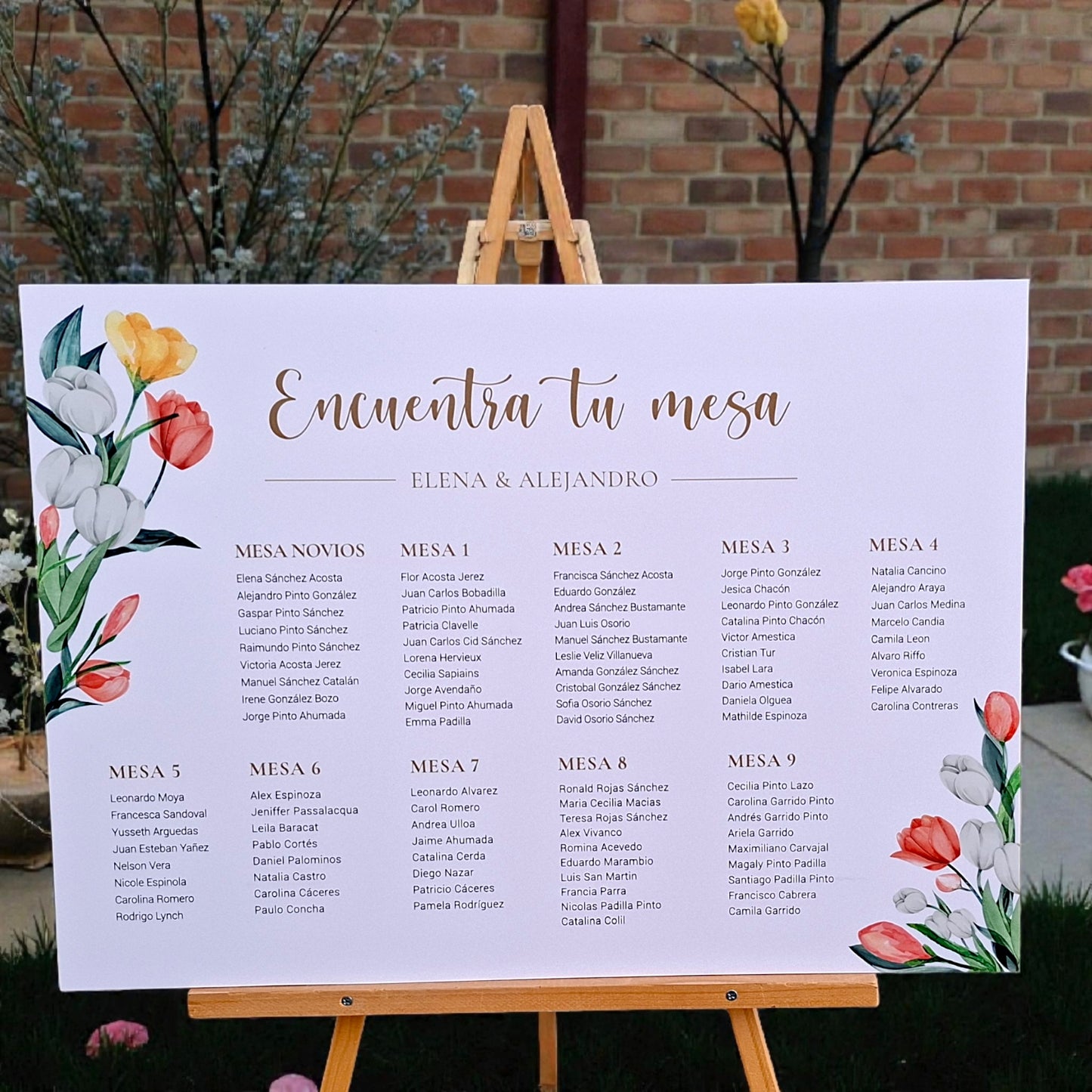 Letrero Encuentra tu asiento cód.LE-08