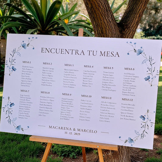 Letrero Encuentra tu asiento cód.LE-011