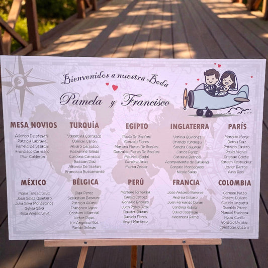 Letrero Encuentra tu asiento cód.LE-013