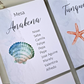 Tarjetas de invitados por mesa TM-02