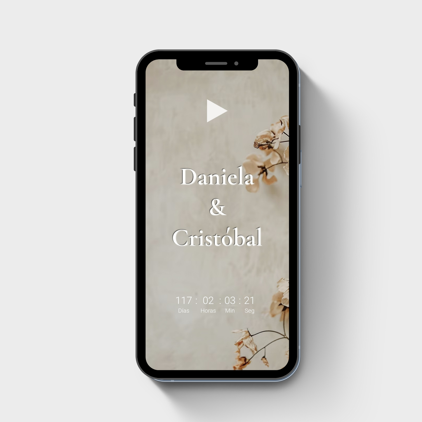 Invitación Digital Website cód. W-01